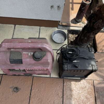 エンジン発電機をお買取りさせて頂きました。
