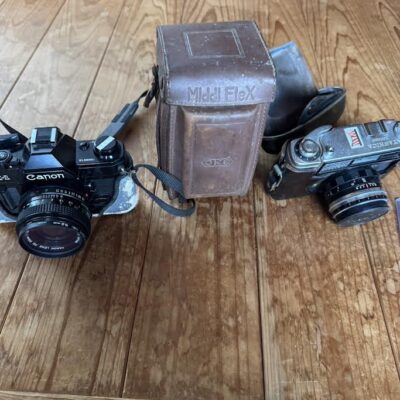 フィルムカメラをお譲り頂きました。