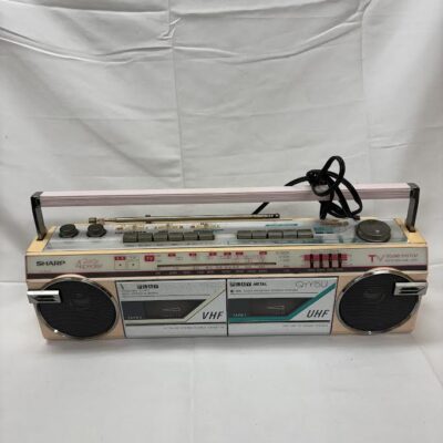 カセットラジカセを、お譲り頂きました。