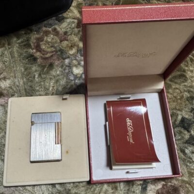 デュポンのガスライターをお譲り頂きました。