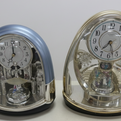 「からくり置時計」をお買取りさせて頂きました。