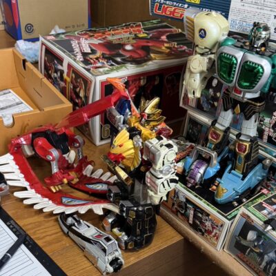 「スーパー戦隊シリーズのおもちゃ」をお買取りさせて頂きました。