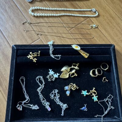 アクセサリーを複数お買取りさせていただきました。