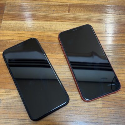 iPhoneXRを二台お買取りさせて頂きました。