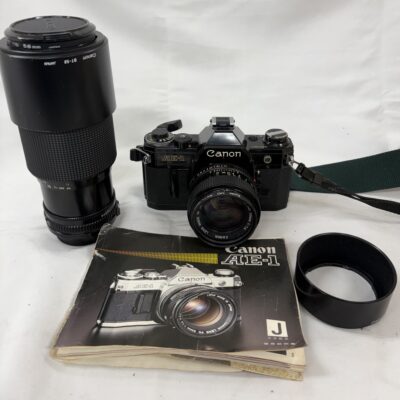 CanonのAE-1のカメラをお買取りさせて頂きました。