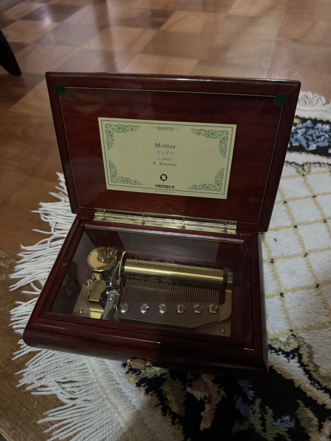 ORPHEUS（オルフェウス)のオルゴールをお買取りさせて頂きました
