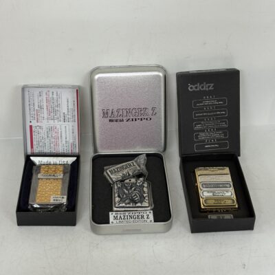 ZIPPOライターを3点お買取りさせて頂きました。